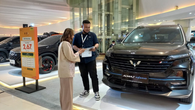 Booth Adira Finance selama DXPO Talks