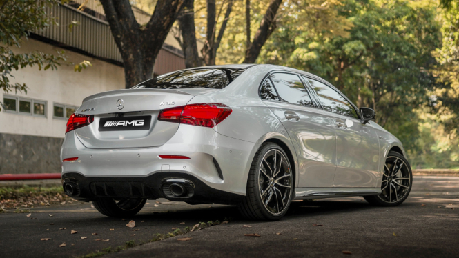 Mercedes-AMG A35 baru meluncur di RI