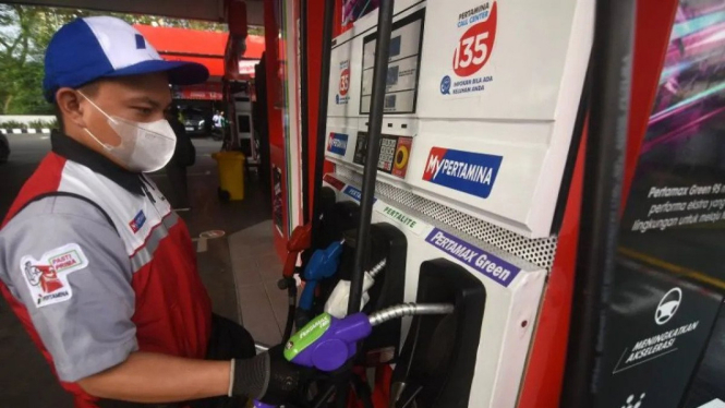 BBM Pertamax Green 95 di SPBU Pertamina
