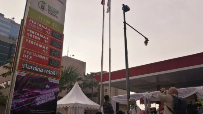 BBM Pertamax Green 95 di SPBU Pertamina