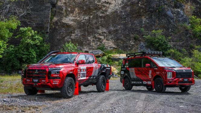 All New Mitsubishi Triton di AXCR 2023