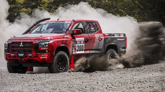 All New Mitsubishi Triton di AXCR 2023
