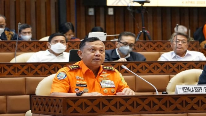 Kepala Basarnas Marsekal Madya Henri Alfiandi