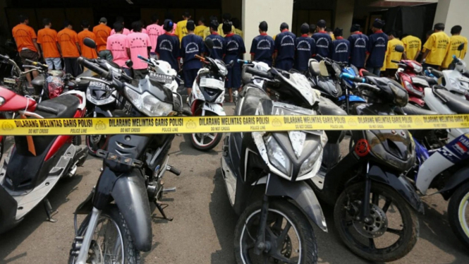 Ilustrasi pencurian motor atau curanmor