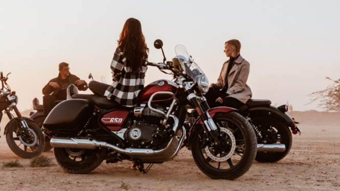Royal Enfield Super Meteor 650 melantai di GIIAS 2023