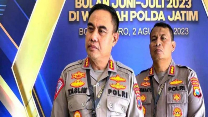 Dirlantas Polda Jatim Kombes Pol Taslim.
