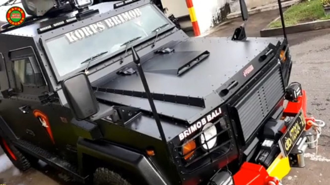 Rantis DAPC-2 Wolf milik Korps Brimob