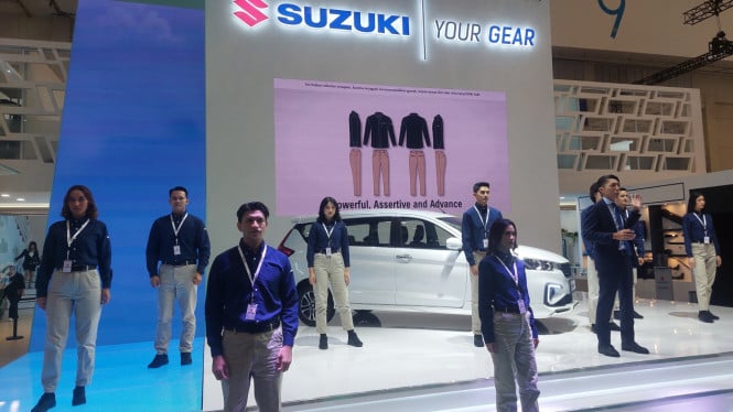 Suzuki Indonesia kenalkan seragam baru