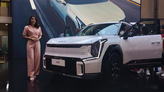 Kia EV9 di GIIAS 2023