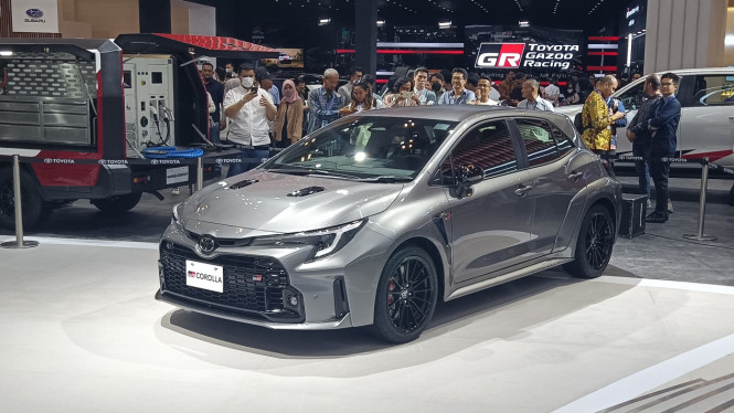 Toyota GR Corolla meluncur di GIIAS