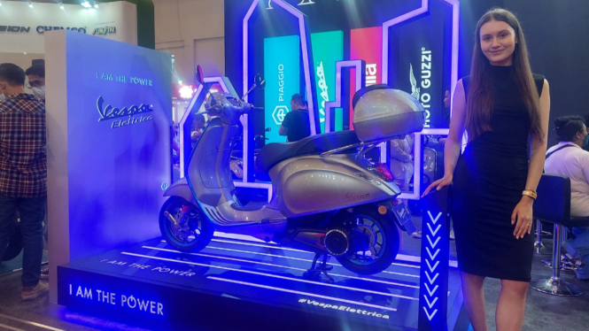 Motor listrik Vespa Elettrica