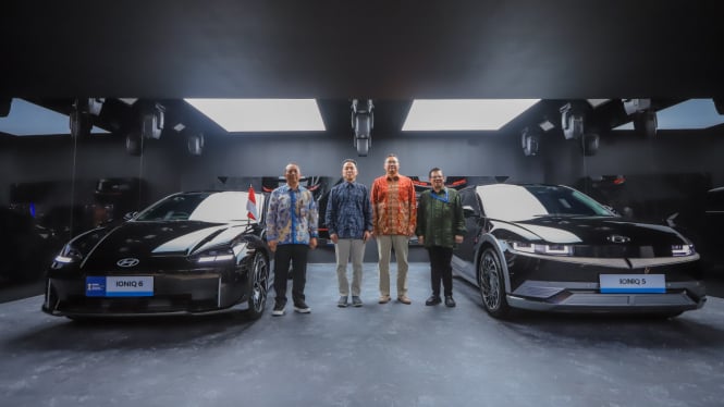 Hyundai Ioniq 6 dan Ioniq 5 di KTT Asean