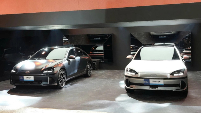 Hyundai Ioniq 6 meluncur di GIIAS 2023