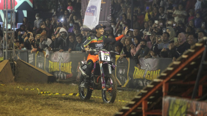 Lantian Juan juara Trial Game Dirt 2023 seri keempat di Magelang