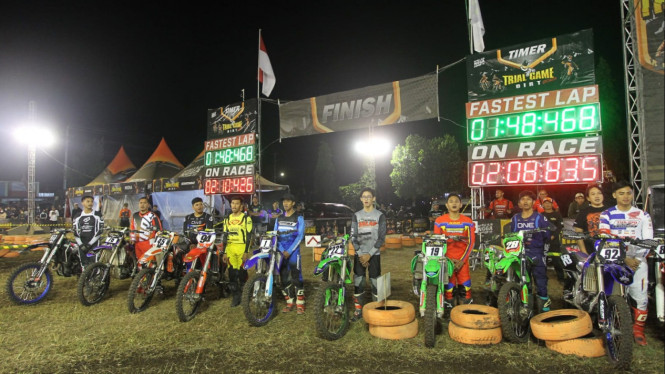 Trial Game Dirt Seri 4 di Magelang