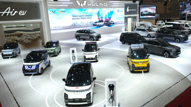 Booth Wuling di GIIAS 2023