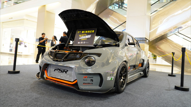 Modifikasi Nissan Juke pemenang Hot Wheels Legend Tour