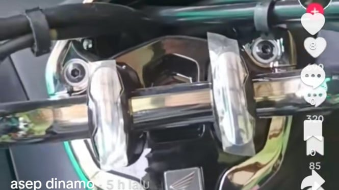 Setang Honda PCX oblak