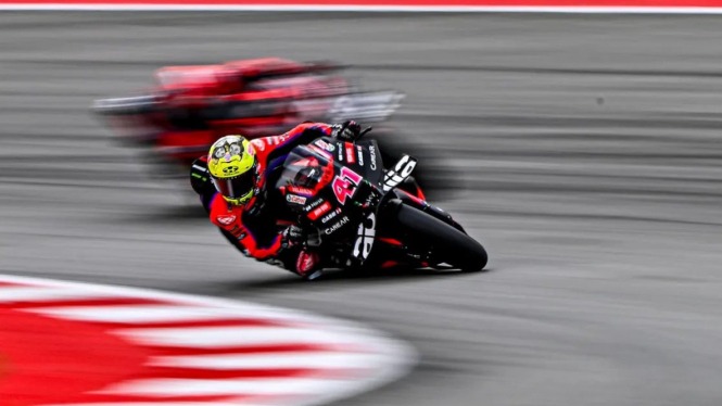 Pembalap Aprilia, Aleix Espargaro