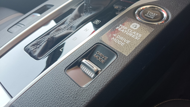 Drive mode Mitsubishi XForce