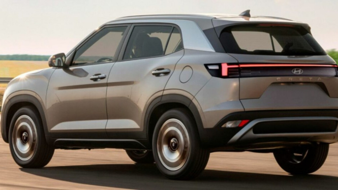 Desain digital gambaran Hyundai Creta Baru