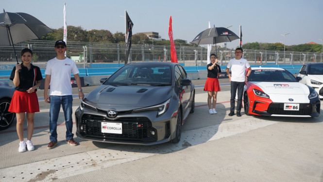 Gazoo Racing di Sirkuit Formula E Ancol