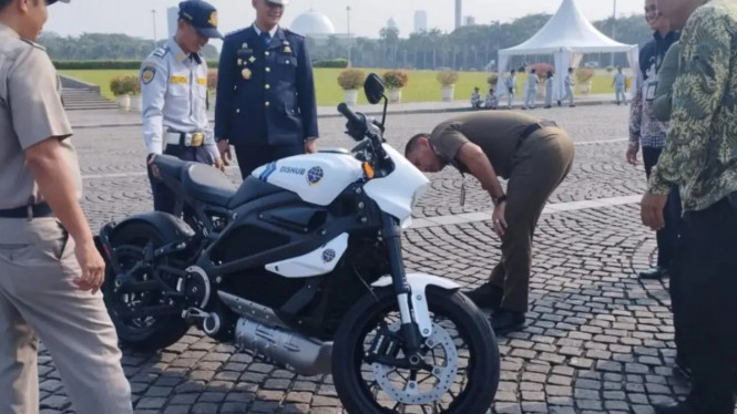 Harley-Davidson Livewire Dishub DKI Jakarta