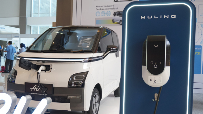 Wuling Air ev di IEMS 2023
