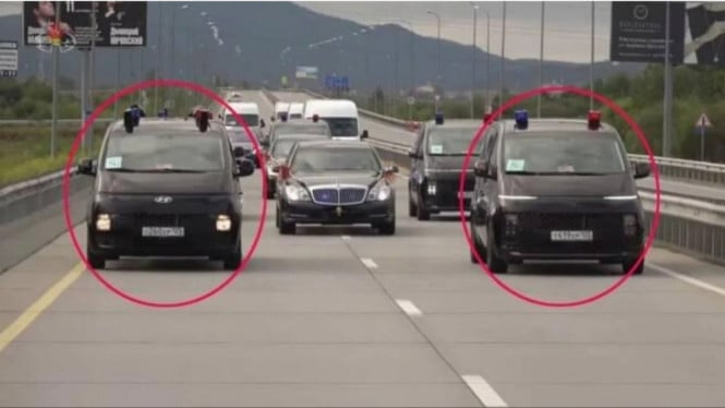 Hyundai Staria kawal Kim Jung Un