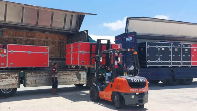 Logistik MotoGP Mandalika 2023