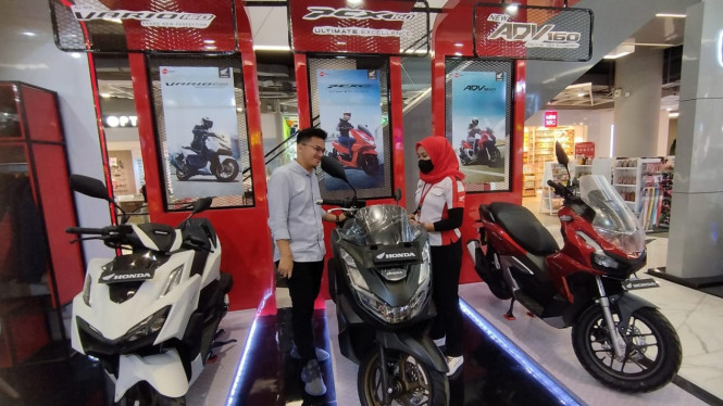 Diskon motor matik Honda