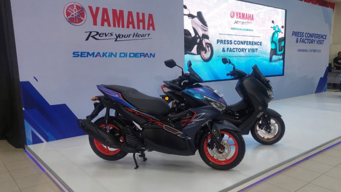 Yamaha Aerox dan Nmax lite version