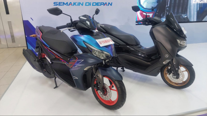 Yamaha Aerox dan Nmax lite version