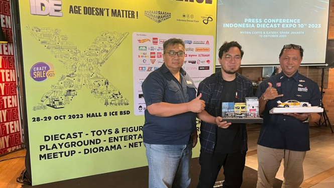 Pameran diecast IDE 2023