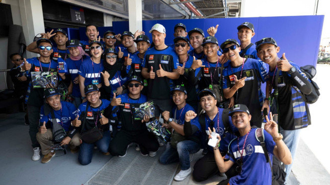 Konsumen Yamaha Indonesia di MotoGP Mandalika 2023