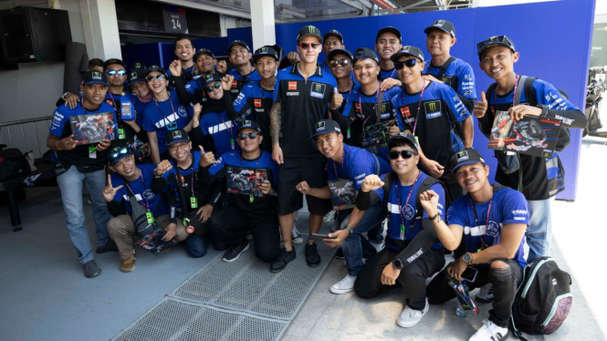 Konsumen Yamaha Indonesia di MotoGP Mandalika 2023