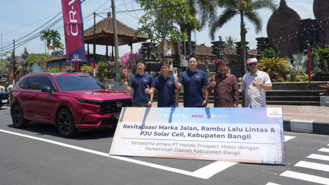 Revitalisasi jalan Honda