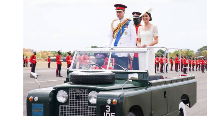 Mobil Land Rover William dan Kate Middleton
