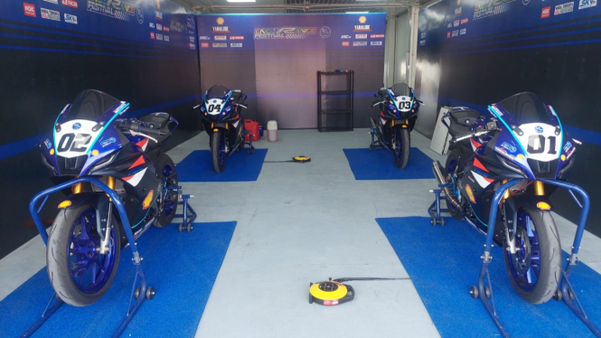 Balap ketahanan Shell bLU cRU Yamaha Endurance Festival 2023