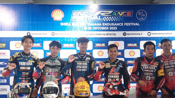 Peraih podium Yamaha Endurance Festival 2023 untuk kelas R25 Pro