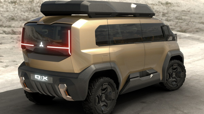 Mitsubishi D:X Concept, MPV listrik crossover