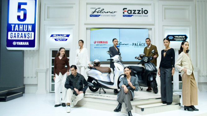 Kolaborasi Yamaha Grand Filano x The Palace Jeweler