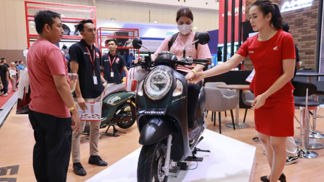 Honda Scoopy terbaru di IMOS 2023