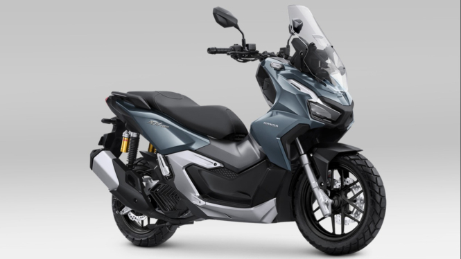 Honda ADV 160 terbaru warna abu