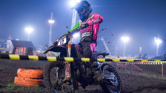 Lantian Juan juara umum Trial Game Dirt 2023