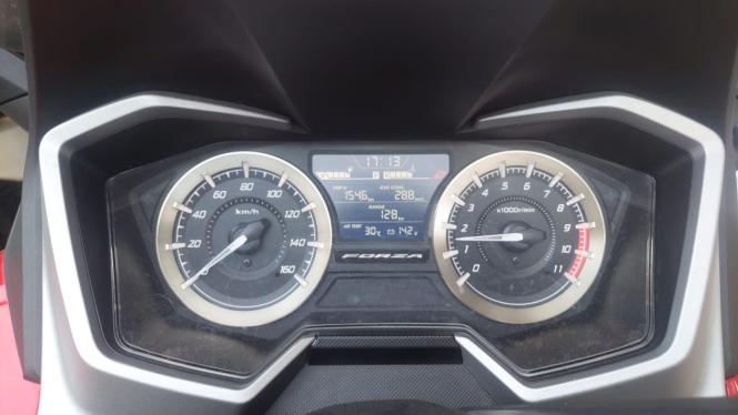 Konsumsi BBM Honda Forza 250 ke luar kota.