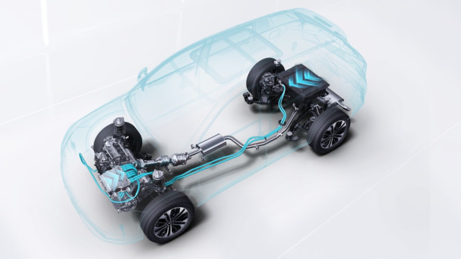 Sistem kerja hybrid di Wuling Almaz RS baru