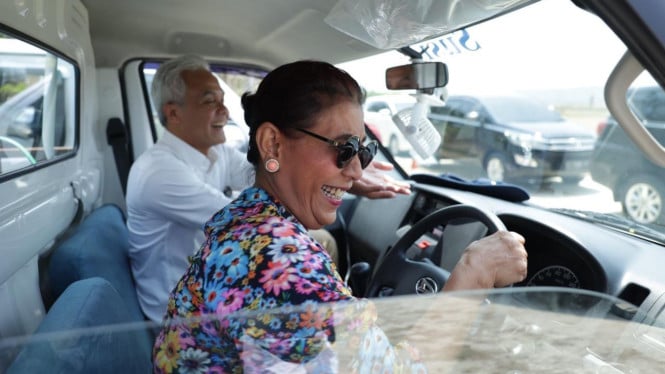 Susi Pudjiastuti Sopiri Ganjar Pranowo