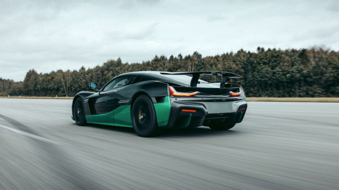 Rimac Nevera, mobil hypercar listrik asal Kroasia