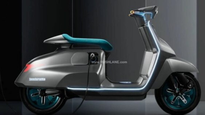 Motor listrik konsep Lambretta